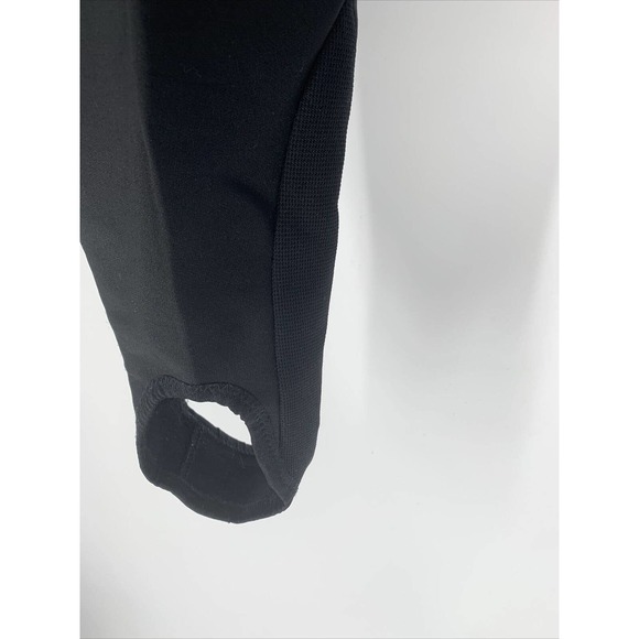 Vintage Profile Womens Ski Snow Pants Size 10 Reg Black Stirrup Zipper Pocket - Picture 2 of 8